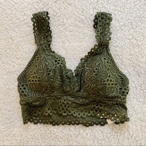 *4 for $20* Aeropostale- Olive green bralette